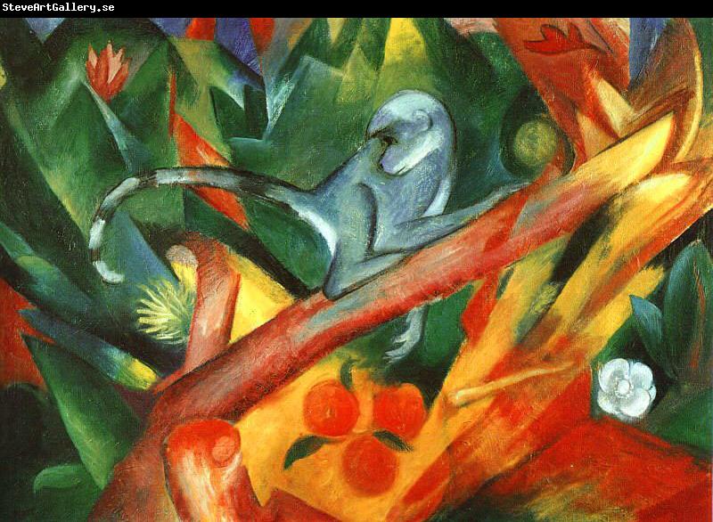 Franz Marc The Monkey